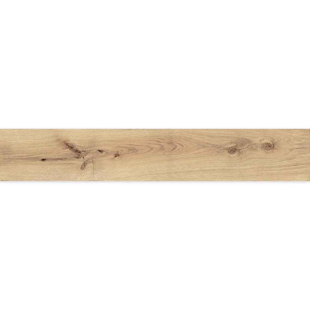 Ro'Ma Carrelage Carrelage Sol Effet Bois<Carrelage effet Parquet Bois Chêne Ivoire 120x20x0,9 cm Mat Bravino - Sol et mur intérieur (vendu par carton de 1,44 m²) - RO'MA C