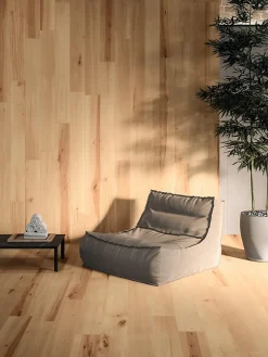 Ro'Ma Carrelage Carrelage effet Parquet Bois Hêtre Ambra 120x20x0,9 cm Mat Rivaro - Sol et mur intérieur (vendu par carton de 1,44 m²) - RO'MA CAR- Carrelage Sol Effet Bois
