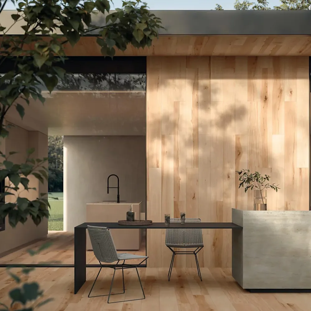 Ro'Ma Carrelage Carrelage Sol Effet Bois<Carrelage effet Parquet Bois Hêtre Natural 150x18,5x0,9 cm Mat Rivaro - Sol et mur intérieur (vendu par carton de 1,11 m²) - RO'MA