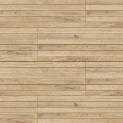 Ro'Ma Carrelage Carrelage Sol Effet Bois<Carrelage effet Parquet Bois Chêne Ivoire Stripe 75x18,5x0,9 cm Mat Bravino - Sol et mur intérieur (vendu par carton de 0,555 m²)