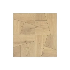 Ro'Ma Carrelage Carrelage Sol Effet Bois<Carrelage effet Parquet Bois Chêne Ivoire Quadra 56,1x56,1x0,95 cm Mat Bravino - Sol et mur intérieur (vendu par carton de 0,629 m