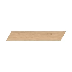 Ro'Ma Carrelage Carrelage effet Parquet Bois Chêne Luce Chevron Pointe de Hongrie 45x7,5x0,9 cm Mat Cedrano - Sol et mur intérieur (vendu par cart- Carrelage Sol Effet Bois
