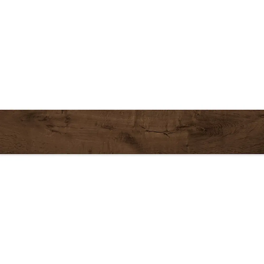 Ro'Ma Carrelage Carrelage effet Parquet Bois Chêne Cuir 120x20x0,9 cm Mat Lorenta - Sol et mur intérieur (vendu par carton de 1,44 m²) - RO'MA CAR- Carrelage Sol Effet Bois