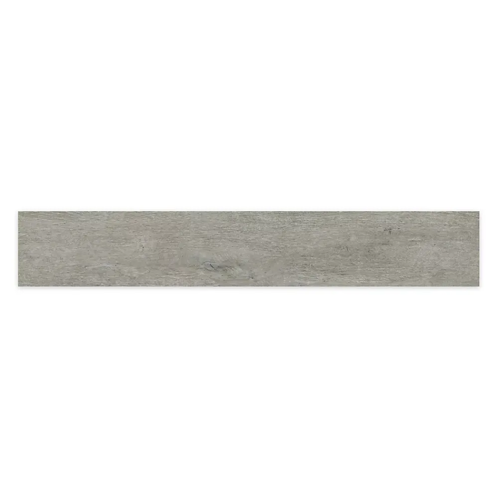 Ro'Ma Carrelage Carrelage effet Parquet Bois Gris Cendré 121x19,5x0,9 cm In&Out Lunerol - Sol et mur intérieur et Sol extérieur -- Carrelage Sol Effet Bois