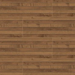Ro'Ma Carrelage Carrelage effet Parquet Bois Chêne Cognac Stripe 75x18,5x0,9 cm Mat Lorenta - Sol et mur intérieur (vendu par carton de 0,555 m²)- Carrelage Sol Effet Bois