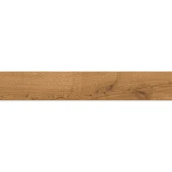 Ro'Ma Carrelage Carrelage effet Parquet Bois Chêne Caramel 120x20x0,9 cm Mat Bravino - Sol et mur intérieur (vendu par carton de 1,44 m²) - RO'MA- Carrelage Sol Effet Bois