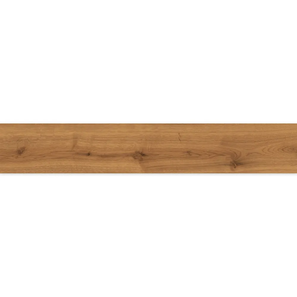 Ro'Ma Carrelage Carrelage effet Parquet Bois Chêne Caramel 120x20x0,9 cm Mat Bravino - Sol et mur intérieur (vendu par carton de 1,44 m²) - RO'MA- Carrelage Sol Effet Bois