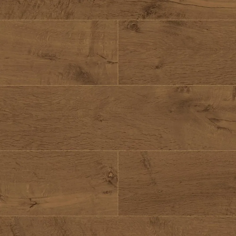 Ro'Ma Carrelage Carrelage effet Parquet Bois Chêne Cognac 150x18,5x0,9 cm Mat Lorenta - Sol et mur intérieur (vendu par carton de 1,11 m²) - RO'MA- Carrelage Sol Effet Bois