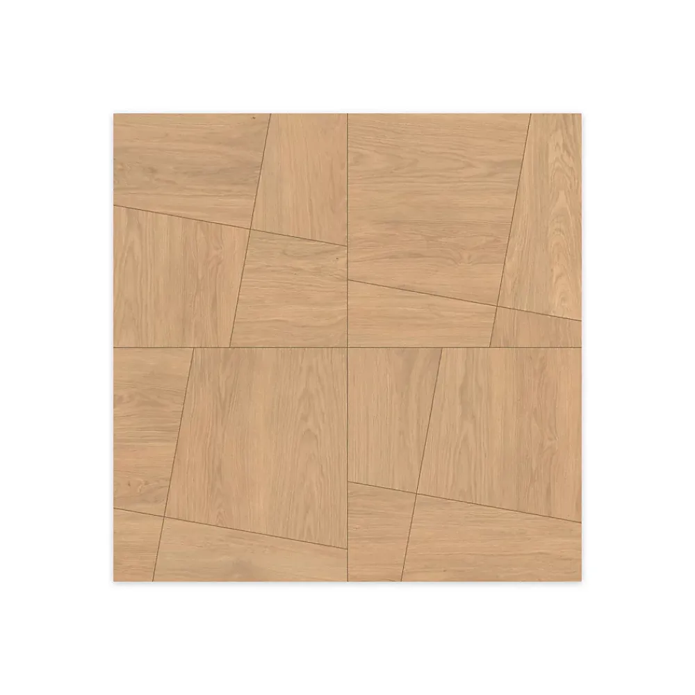 Ro'Ma Carrelage Carrelage effet Parquet Bois Chêne Rovere Modula 120x120x0,9 cm Mat Cedrano - Sol et mur intérieur (vendu par carton de 2,88 m²) -- Carrelage Sol Effet Bois