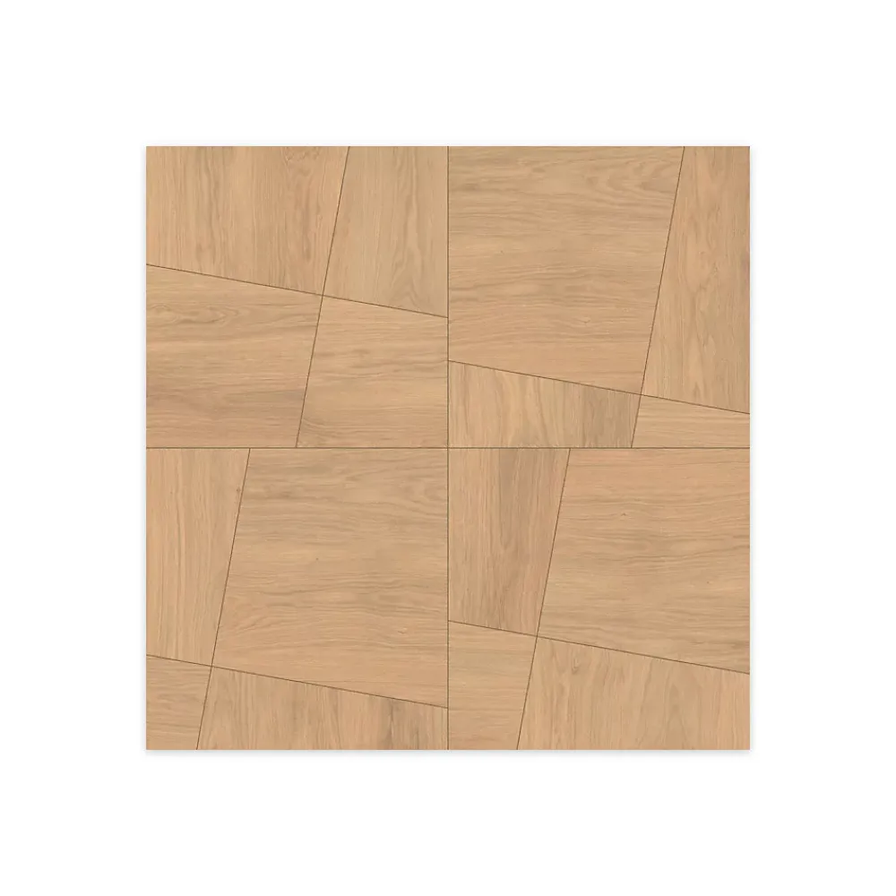 Ro'Ma Carrelage Carrelage effet Parquet Bois Chêne Rovere Modula 120x120x0,9 cm Mat Cedrano - Sol et mur intérieur (vendu par carton de 2,88 m²) -- Carrelage Sol Effet Bois