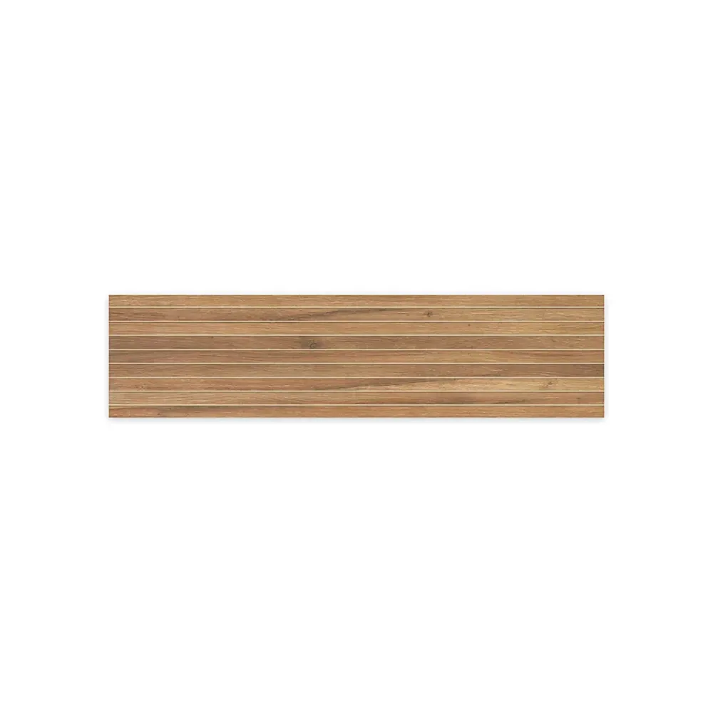 Ro'Ma Carrelage Carrelage effet Parquet Bois Chêne Ambre Stripe 90x22,5x0,95 cm Mat Tarina - Sol et mur intérieur (vendu par carton de 0,81 m²) -- Carrelage Sol Effet Bois
