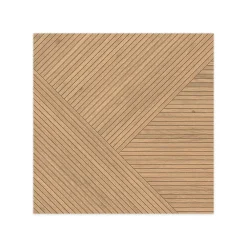 Ro'Ma Carrelage Carrelage effet Parquet Bois Chêne Rovere Grafico 60x60x0,9 cm Mat Cedrano - Sol et mur intérieur (vendu par carton de 1,08 m²) -- Carrelage Sol Effet Bois