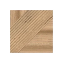 Ro'Ma Carrelage Carrelage effet Parquet Bois Chêne Rovere Grafico 60x60x0,9 cm Mat Cedrano - Sol et mur intérieur (vendu par carton de 1,08 m²) -- Carrelage Sol Effet Bois