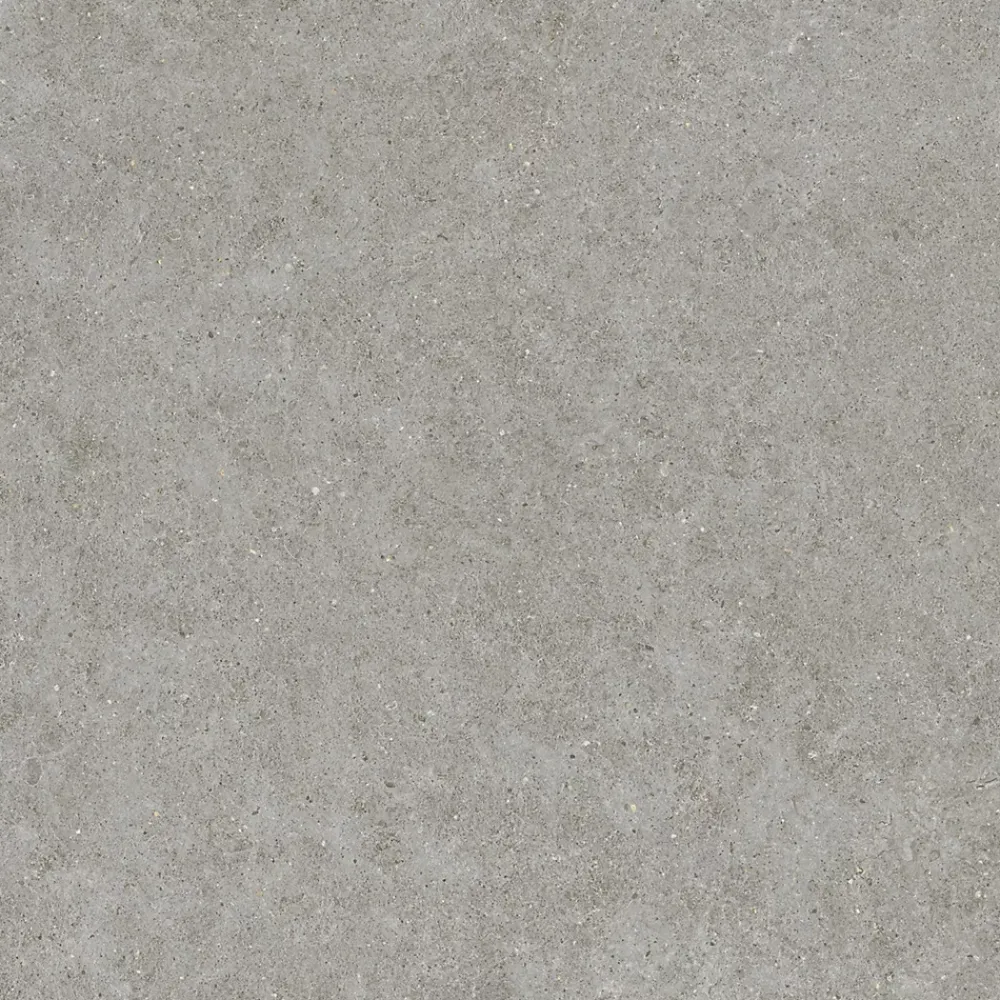 Ro'Ma Carrelage Carrelage effet Pierre Calcaire Gris Cendré 120x120x0,9 cm Mat Domella - Sol et mur intérieur (vendu par carton de 2,88 m²) - RO'M- Carrelage Sol Effet Pierre