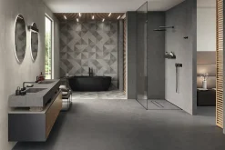 Ro'Ma Carrelage Carrelage Mural Effet Pierre<Carrelage effet Pierre Calcaire Gris Fumé 278x120x0,6 cm Mat Domella - Mur intérieur (vendu par carton de 3,336 m²) - RO'MA CARREL