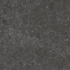 Ro'Ma Carrelage Carrelage effet Pierre Calcaire Gris Carbone 80x80x0,9 cm Mat Domella - Sol et mur intérieur (vendu par carton de 1,28 m²) - RO'MA- Carrelage Sol Effet Pierre