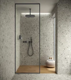 Ro'Ma Carrelage Carrelage Mural Effet Pierre<Carrelage effet Pierre Ceppo di Gré Gris Clair 278x120x0,6 cm Mat Massira - Mur intérieur (vendu par carton de 3,336 m²) - RO'MA C