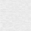 Ro'Ma Carrelage Carrelage Mural Effet Pierre<Carrelage effet Pierre 3D Blanc Perle 100x33,3x0,98 cm Luzerio - Mur intérieur -