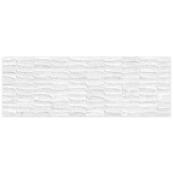 Ro'Ma Carrelage Carrelage Mural Effet Pierre<Carrelage effet Pierre 3D Blanc Perle 100x33,3x0,98 cm Luzerio - Mur intérieur -
