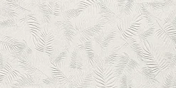 Ro'Ma Carrelage Carrelage effet Pierre 3D Blanc Foglia 80x40x0,85 cm Mat Volenza - Mur intérieur (vendu par carton de 1,28 m²) -- Carrelage Mural Effet Pierre