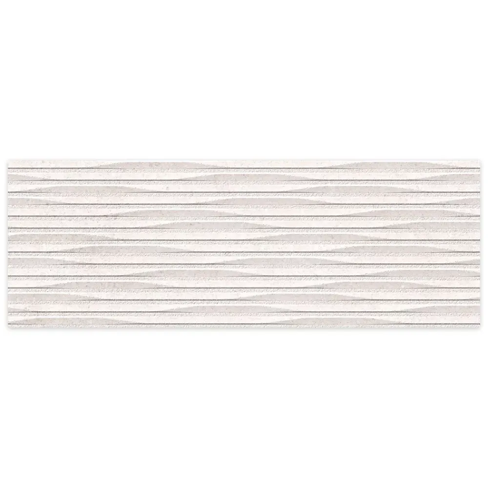 Ro'Ma Carrelage Carrelage Mural Effet Pierre<Carrelage effet Pierre 3D Beige Lin Linea 100x33,3x0,98 cm Orvigny - Mur intérieur -