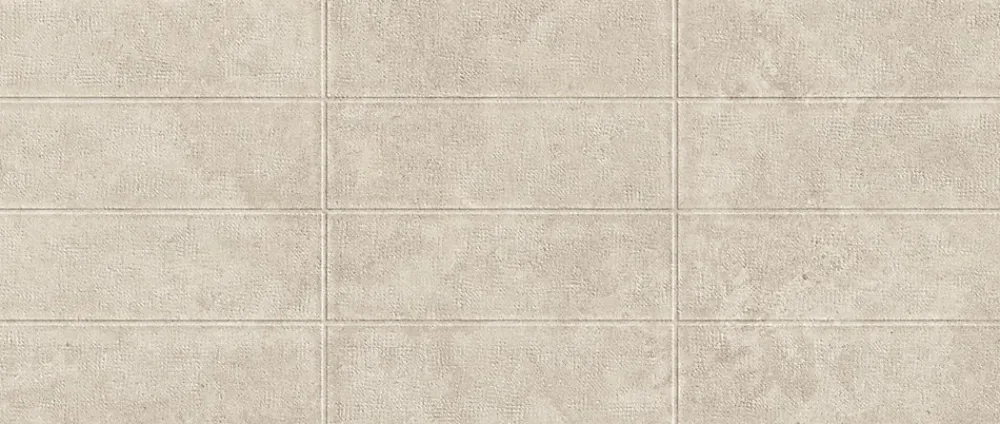 Ro'Ma Carrelage Carrelage effet Pierre 3D Calcaire Gris Brume Brick 120x50x1 cm Mat Rocalta - Mur intérieur (vendu par carton de 1,8 m²) - RO'MA C- Carrelage Mural Effet Pierre