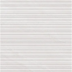 Ro'Ma Carrelage Carrelage effet Pierre 3D Gris Perle Curve 100x33,3x0,98 cm Torvane - Mur intérieur -- Carrelage Mural Effet Pierre