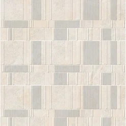 Ro'Ma Carrelage Carrelage Mural Effet Pierre<Carrelage effet Pierre 3D Beige Lin Stripe 100x33,3x0,98 cm Serdano - Mur intérieur -