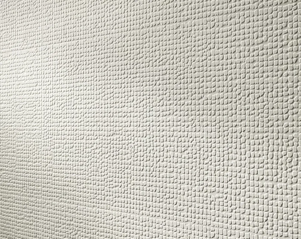 Ro'Ma Carrelage Carrelage effet Pierre 3D Blanc Quadra 80x40x0,85 cm Mat Volenza - Mur intérieur (vendu par carton de 1,28 m²) -- Carrelage Mural Pour Pièce À Vivre