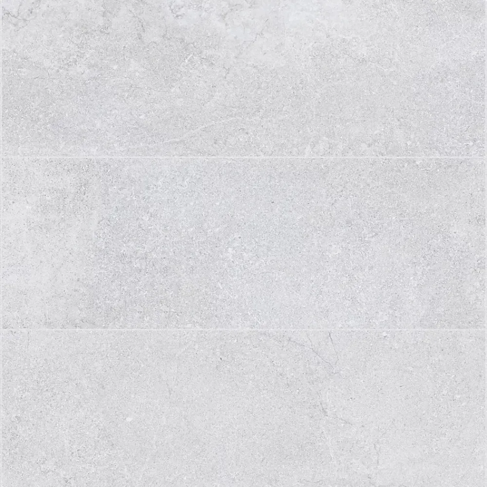 Ro'Ma Carrelage Carrelage effet Pierre Gris Silver 100x33,3x0,86 cm Luzerio - Mur intérieur -- Carrelage Mural Effet Pierre