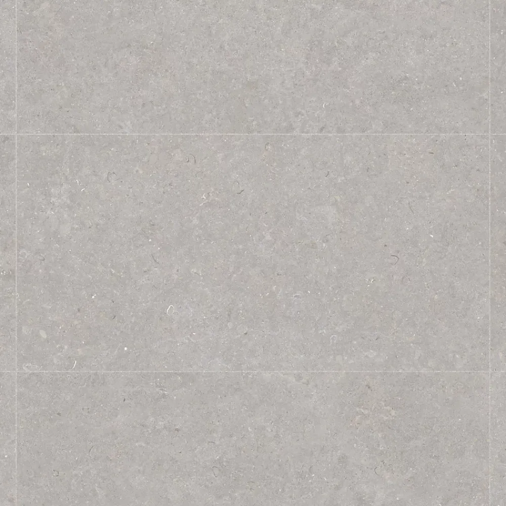 Ro'Ma Carrelage Carrelage effet Pierre Gris Cendré 120x60x0,9 cm In&Out Belmorin - Sol et mur intérieur et Sol extérieur -- Carrelage Sol Effet Pierre