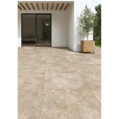 Aelle Carrelage Carrelage effet pierre naturelle de bali 60x60 cm MYK-AS BEIGE- Carrelage Sol Effet Pierre