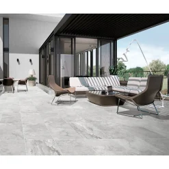 Aelle Carrelage Carrelage effet pierre naturelle de bali 30x60 cm MYK-AS GREY- Carrelage Sol Effet Pierre