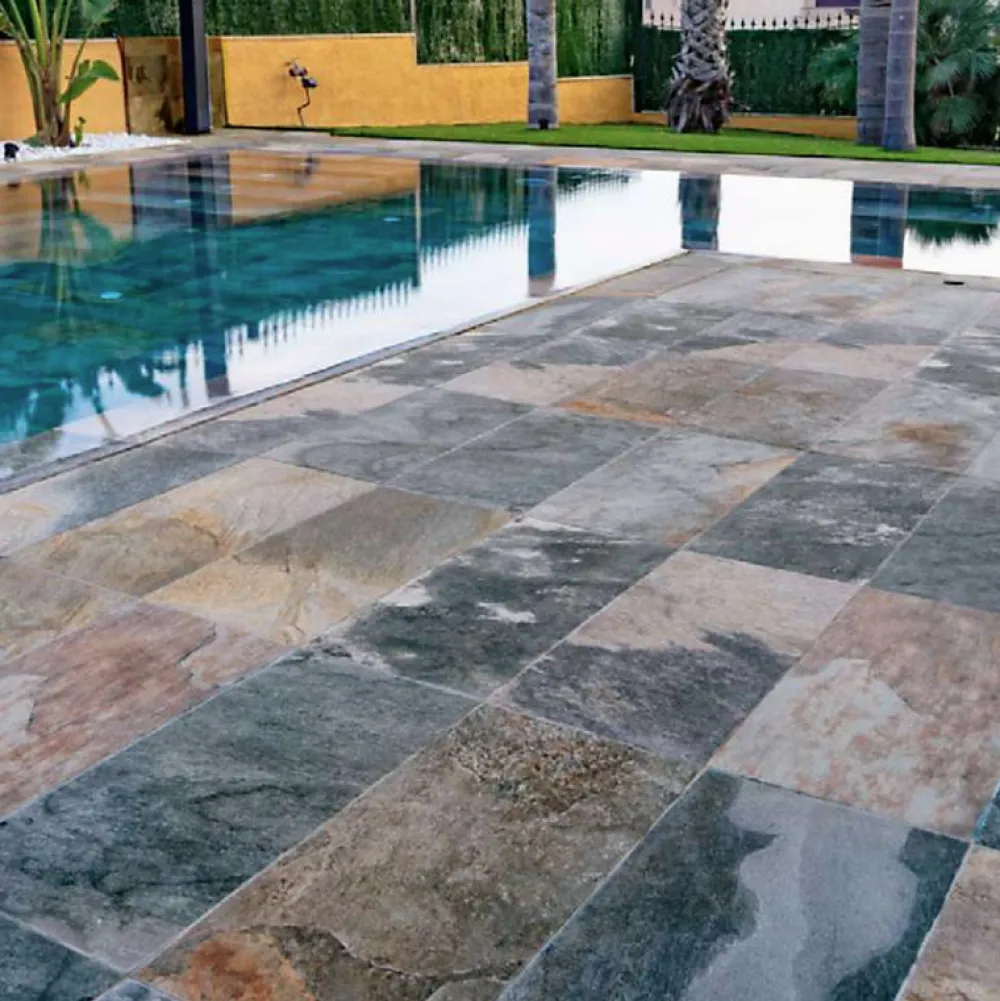 Aelle Carrelage Carrelage Sol Effet Pierre<Carrelage effet pierre naturelle de bali 30x60 cm MYK-AS MULTICOLOR