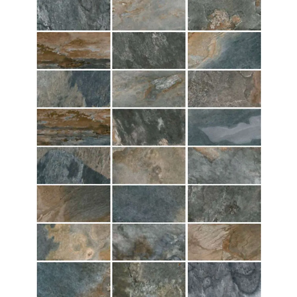 Aelle Carrelage Carrelage Sol Effet Pierre<Carrelage effet pierre naturelle de bali 30x60 cm MYK-AS MULTICOLOR
