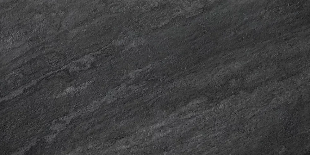 Ro'Ma Carrelage Carrelage effet Pierre Quartzite Gris Dark 150x75x0,9 cm Mat Teravio - Sol et mur intérieur (vendu par carton de 2,25 m²) - RO'MA- Carrelage Sol Effet Pierre