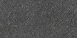 Ro'Ma Carrelage Carrelage effet Pierre Quartzite Gris Carbone 60x30x0,9 cm Mat Venturo - Sol et mur intérieur (vendu par carton de 1,26 m²) - RO'M- Carrelage Sol Effet Pierre