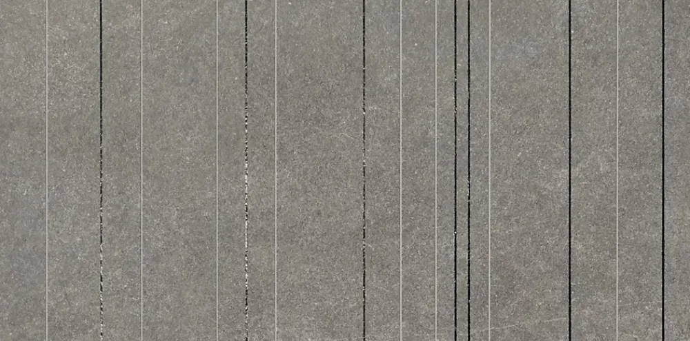 Ro'Ma Carrelage Carrelage effet Pierre Quartzite Gris Fumé Ridge 120x60x0,9 cm Mat Venturo - Mur intérieur (vendu par carton de 1,44 m²) - RO'MA C- Carrelage Mural Effet Pierre