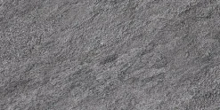 Ro'Ma Carrelage Carrelage effet Pierre Quartzite Gris Ombre 60x30x0,9 cm Mat Teravio - Sol et mur intérieur (vendu par carton de 1,26 m²) - RO'MA- Carrelage Sol Effet Pierre