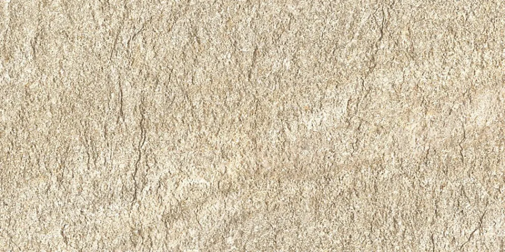 Ro'Ma Carrelage Carrelage effet Pierre Quartzite Gris Beige 60x30x0,9 cm Brut Salvero - Sol extérieur (vendu par carton de 1,26 m²) - RO'MA CARREL- Carrelage Extérieur Et Terrasse
