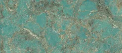 Ro'Ma Carrelage Carrelage effet Pierre Vert Amazonite 278x120x0,6 cm Brillant Florenza - Mur intérieur (vendu par carton de 3,336 m²) - RO'MA CARR- Carrelage Mural Effet Pierre