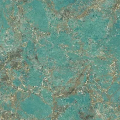 Ro'Ma Carrelage Carrelage effet Pierre Vert Amazzonite 120x120x0,9 cm Brillant Florenza - Sol et mur intérieur (vendu par carton de 2,88 m²) - RO'- Carrelage Sol Effet Pierre