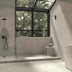 Les Carreaux De Jean  Carrelage Sol Effet Terrazzo<Carrelage Effet Terrazzo AMA 60x60 Rectifié Tortora - Les Carreaux de Jean