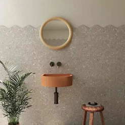 Les Carreaux De Jean Carrelage Sol Effet Terrazzo|Carrelage Sol Pour Cuisine<Carrelage Effet Terrazzo Hexagonal AROUSA 25,8x29 Gris - Les Carreaux de Jean