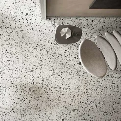 Les Carreaux De Jean Carrelage Sol Effet Terrazzo<Carrelage Effet Terrazzo VENICE 60x60 Silver - Les Carreaux de Jean