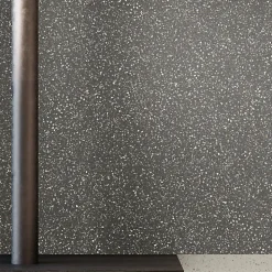 Les Carreaux De Jean  Carrelage Effet Terrazzo POLS 90x90 Graphite - Les Carreaux de Jean- Carrelage Sol Effet Terrazzo