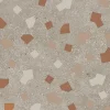 Les Carreaux De Jean  Carrelage Effet Terrazzo RICETTA 90x90 Rectifié Tortora - Les Carreaux de Jean- Carrelage Sol Effet Terrazzo