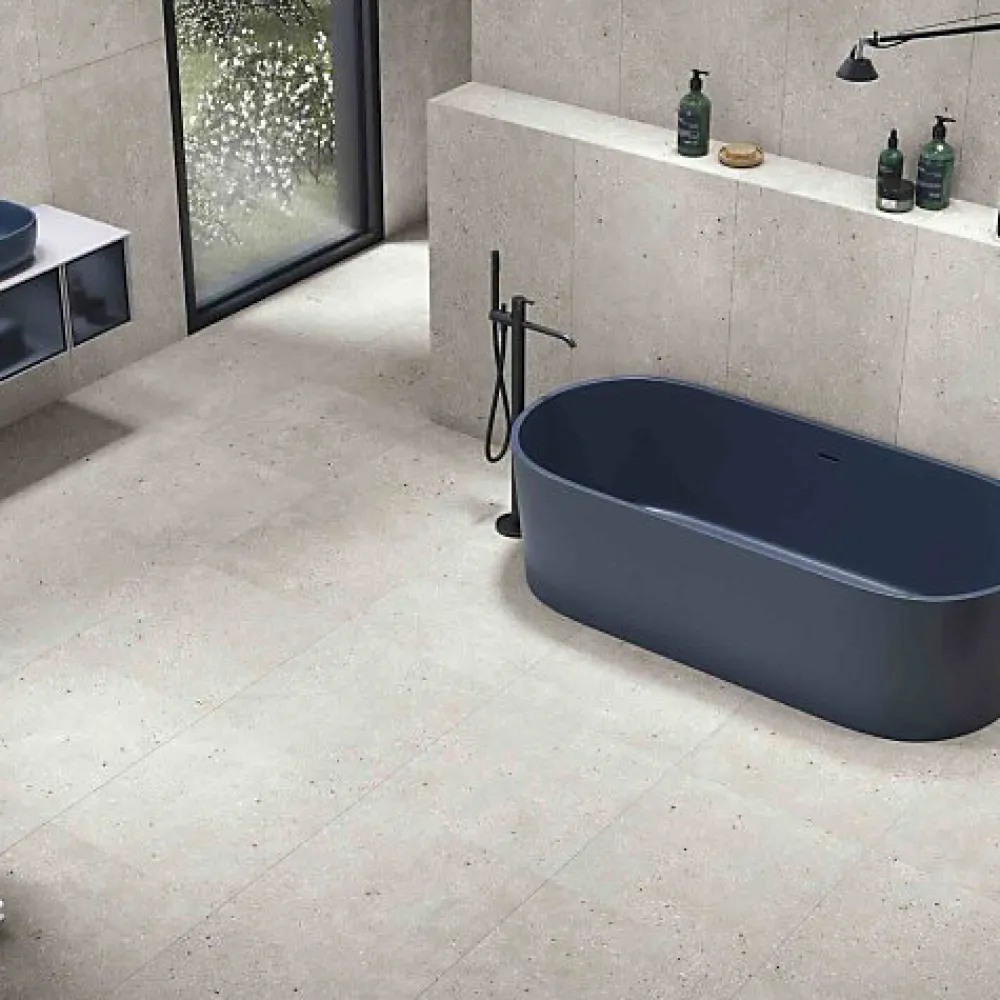 Les Carreaux De Jean Carrelage Effet Terrazzo AMA 60x60 Rectifié Grigio - Les Carreaux de Jean- Carrelage Sol Effet Terrazzo|Carrelage Sol Pour Cuisine