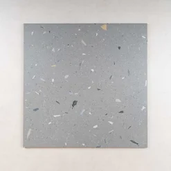 Tinker Carrelage Effet Terrazzo CROCCANTE 60x60 Arandano - Les Carreaux de Jean- Carrelage Sol Effet Terrazzo