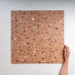 Gioia Materia Carrelage effet Terrazzo COCCIO 60x60 rectifié Gobi - Les Carreaux de Jean- Carrelage Sol Pour Cuisine|Carrelage Sol Effet Terrazzo